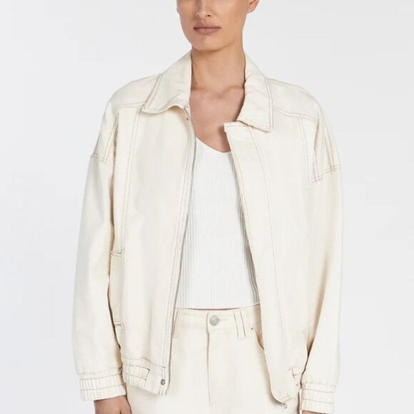 Dissh Denim Bomber Jacket - Picture 6 of 7